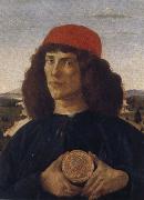 Sandro Botticelli Portrait Cosimo old gentleman France oil painting artist